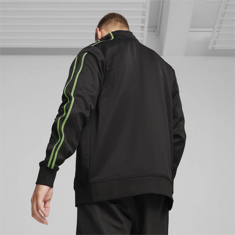 Puma | Men's Mercedes AMG-Petronas F1 MT7 Track Jacket - Black