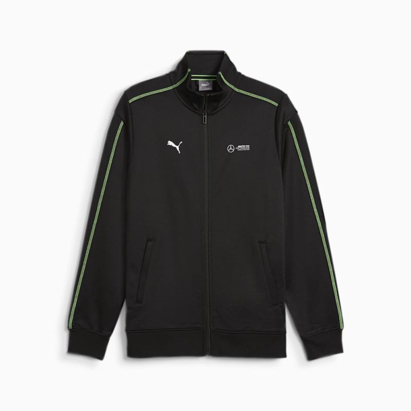 Puma | Men's Mercedes AMG-Petronas F1 MT7 Track Jacket - Black