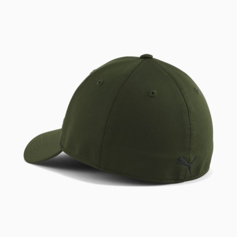 Puma | Men's Force 2.0 Stretch Fit Cap - GREEN/BLACK