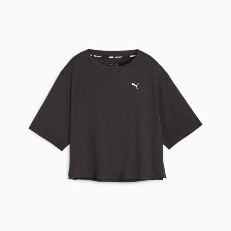 Puma | Women's Training Crop Top - Black