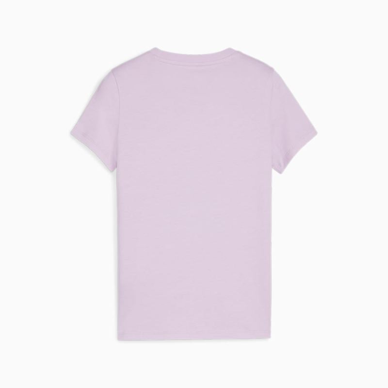 Puma | Girls CLASSICS Logo Big Kids Tee - Grape Mist