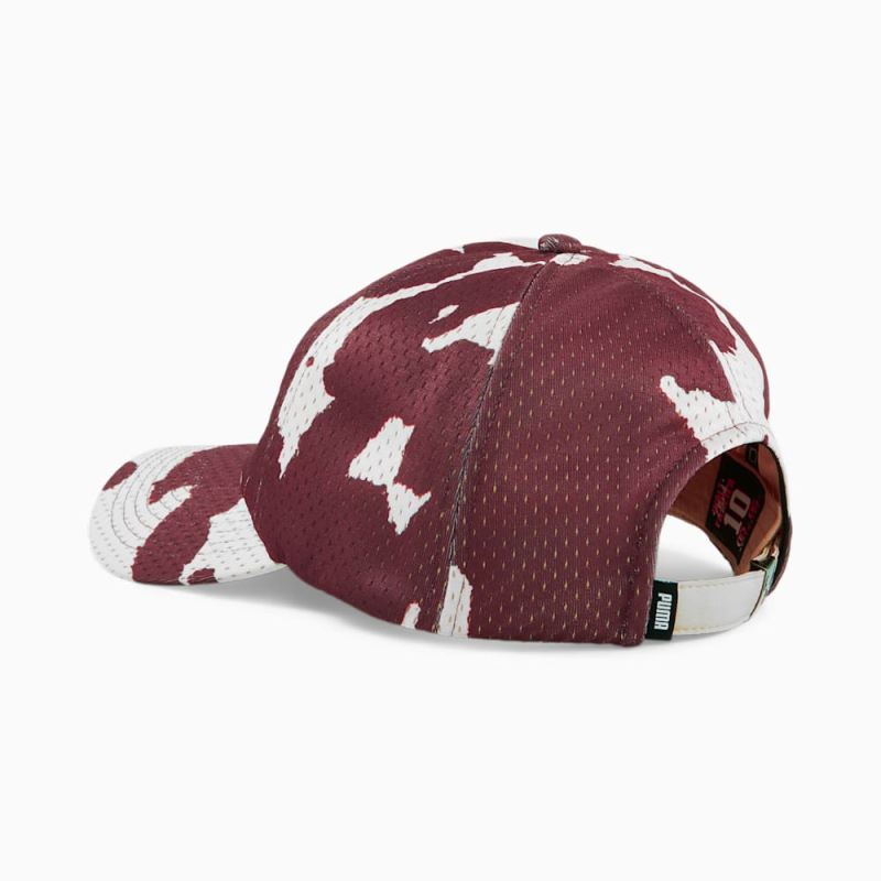 Puma | Women's Clydes Closet Dad Basketball Cap - Sand Dune-AOP