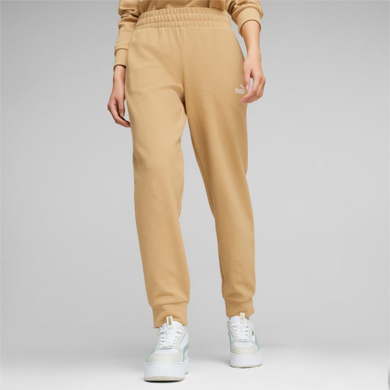 Puma | Women's Essentials Elevated Pants - Sand Dune