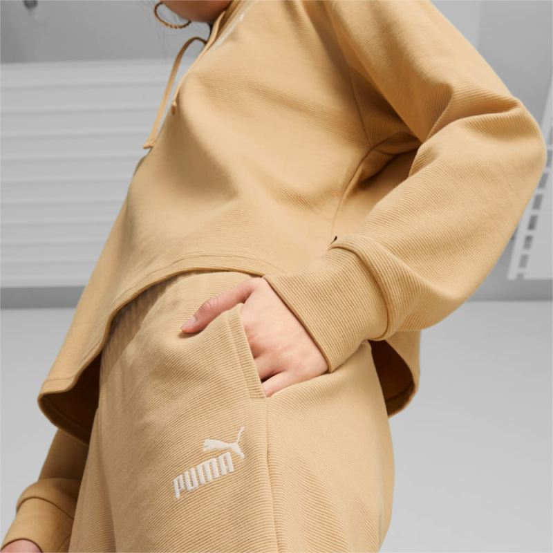 Puma | Women's Essentials Elevated Pants - Sand Dune