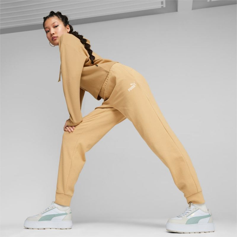 Puma | Women's Essentials Elevated Pants - Sand Dune