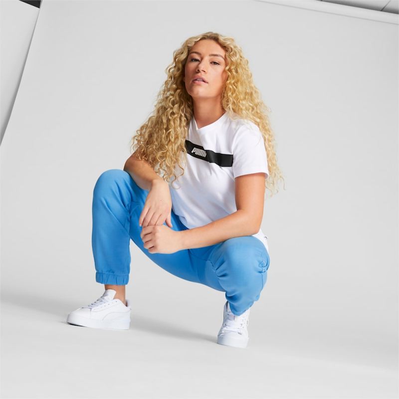 Puma | Women's High Waist Sweatpants - Bonnie Blue