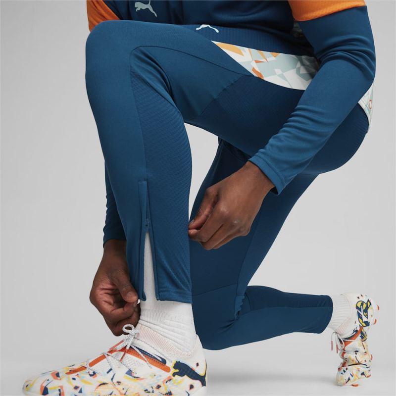 Puma | Men's x NEYMAR JR Creativity Soccer Training Pants - Ocean Tropic-Hot Heat