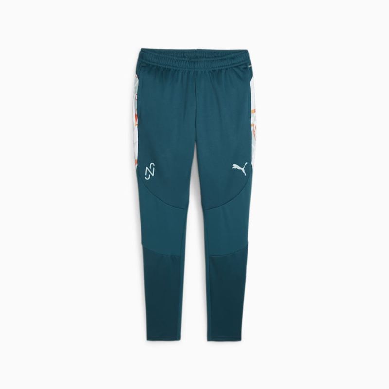 Puma | Men's x NEYMAR JR Creativity Soccer Training Pants - Ocean Tropic-Hot Heat