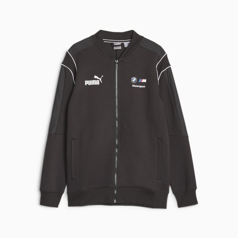 Puma | Men's BMW M Motorsport MT7 Sweat Jacket - Black