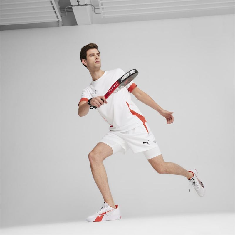 Puma | Men's Individual Racquet Sports Jersey - White