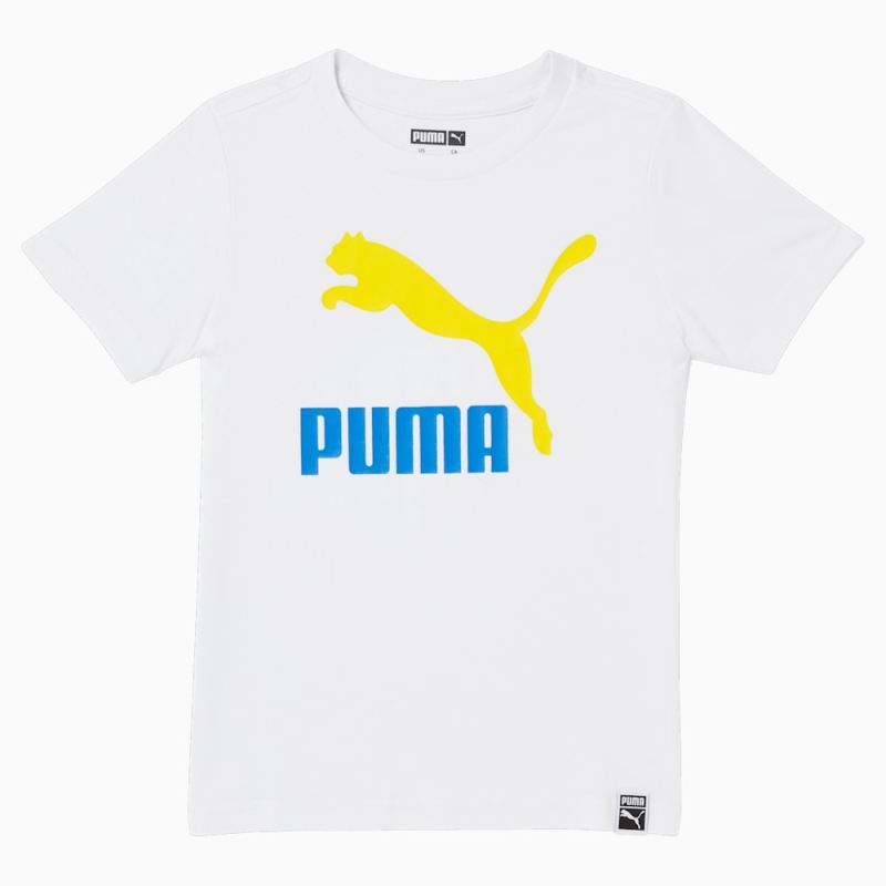 Puma | Boys T7 Classics Little Kids Tee - WHITE