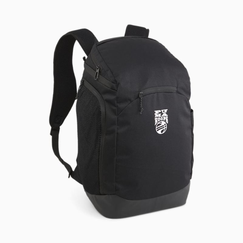 Puma | Men's Basketball Pro Backpack - Black-White