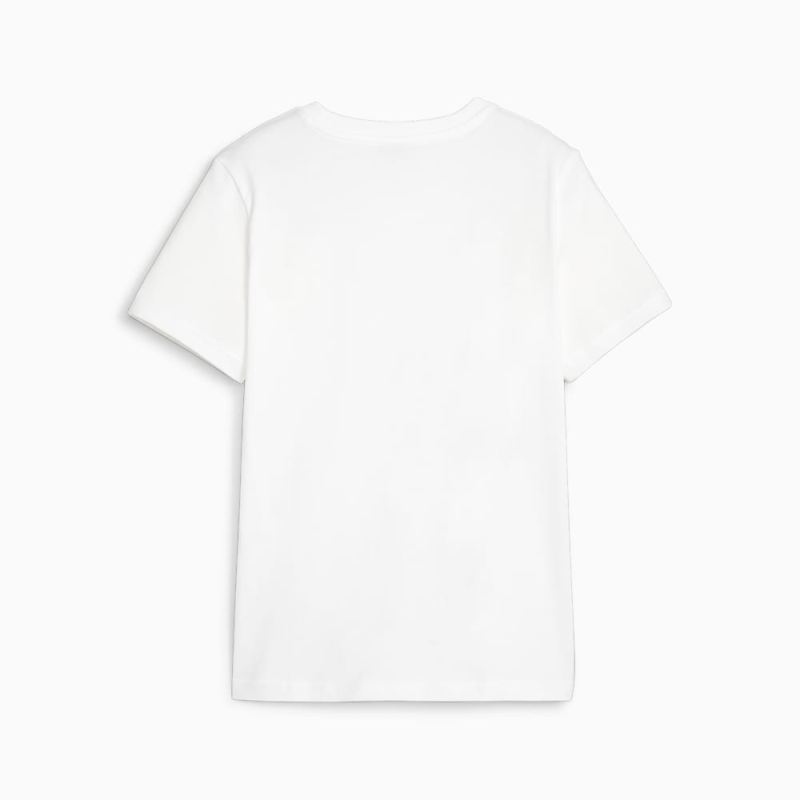 Puma | Boys Classics Brand Love Tee - White