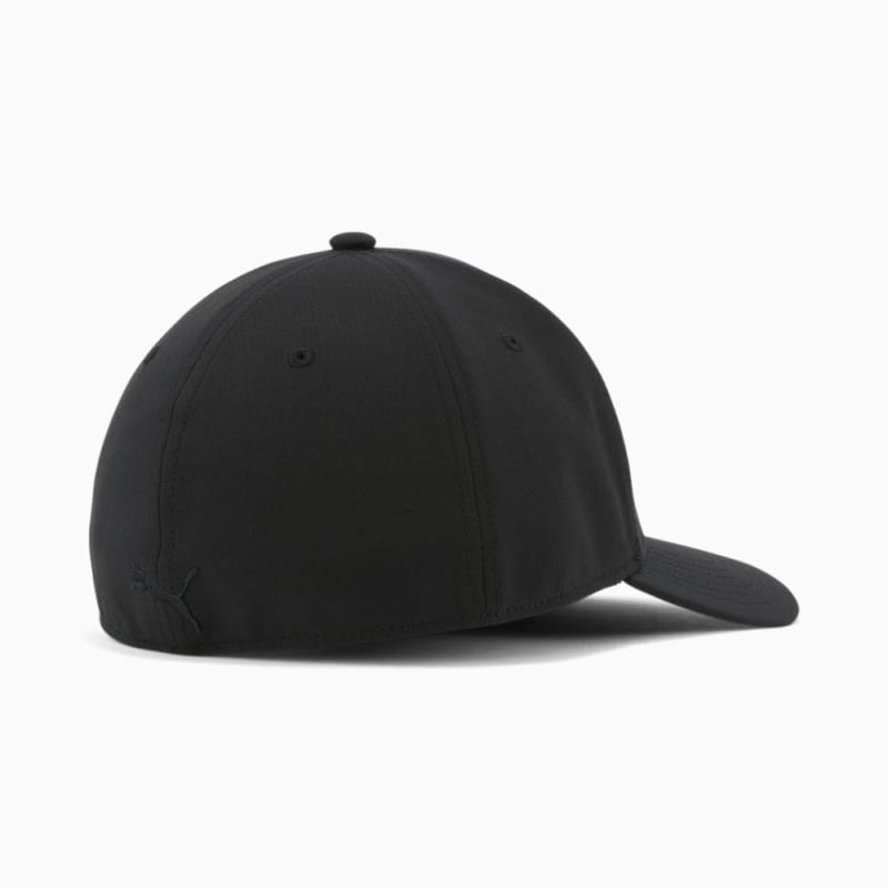 Puma | Men's Addison Stretch Fit Cap - Black/White