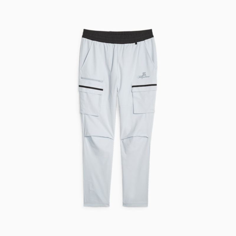 Puma | Men's Above the Clouds Basketball Sweatpants - Platinum Gray