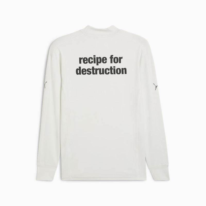 Puma | Men's x PLEASURES Long Sleeve Tee - Warm White