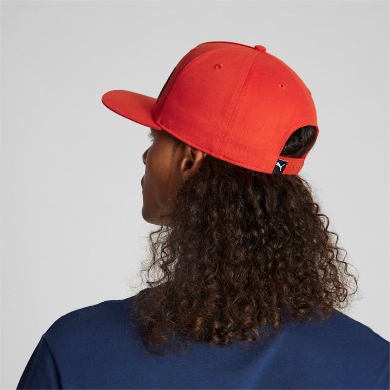 Puma | Men's Outline Adjustable Cap - DARK ORANGE