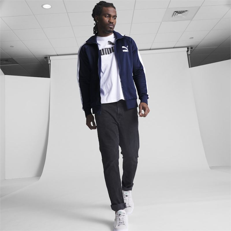 Puma | Men's Iconic T7 Track Jacket - Peacoat