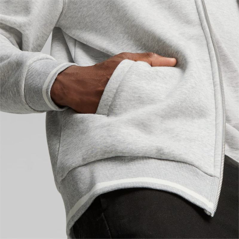 Puma | Men's Squad Hoodie - Light Gray Heather