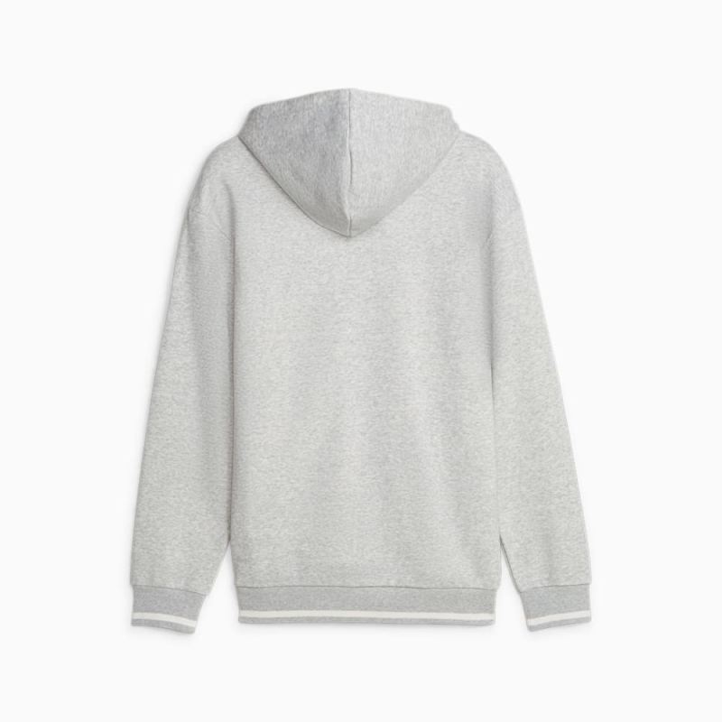 Puma | Men's Squad Hoodie - Light Gray Heather