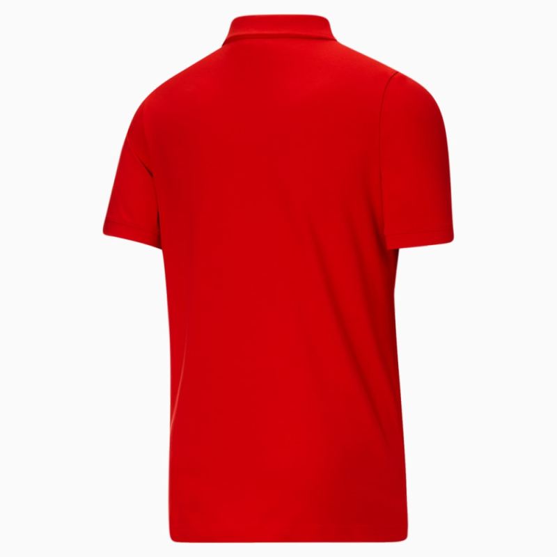 Puma | Men's Essentials Pique Polo - High Risk Red