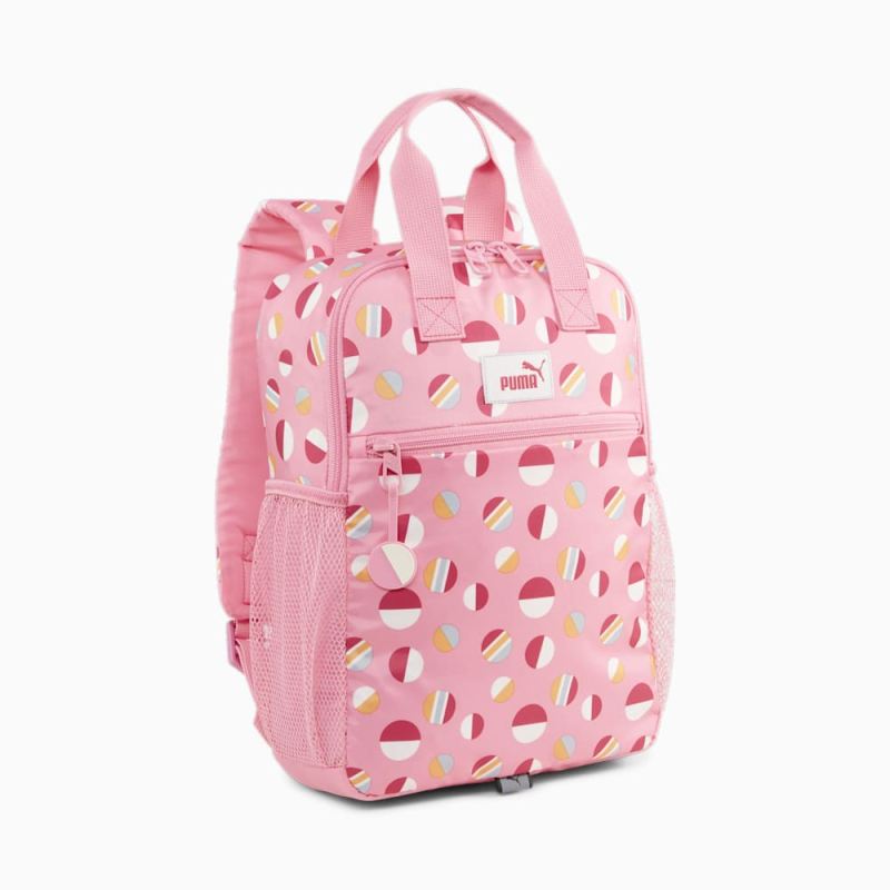 Puma | Boys Summer Camp Big Kids Backpack - Fast Pink-AOP