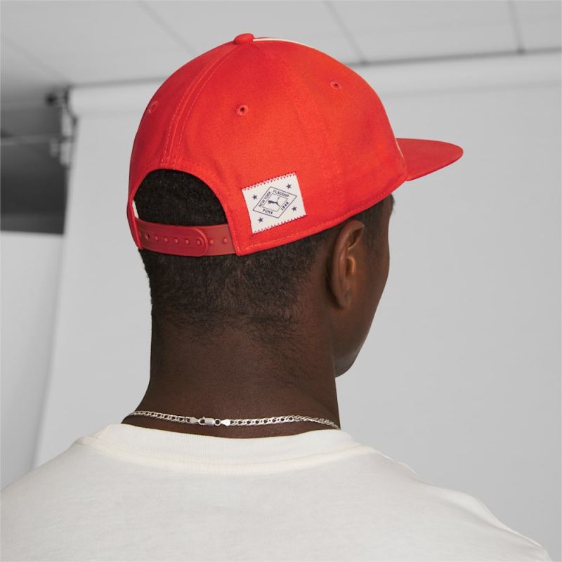 Puma | Men's NYC Barlow Cap - RED