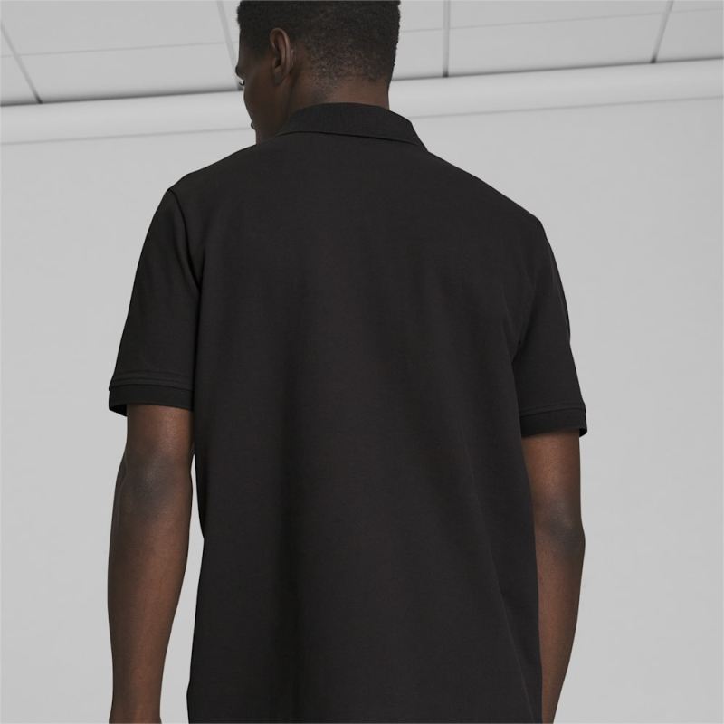 Puma | Men's Essential Pique Polo - Black