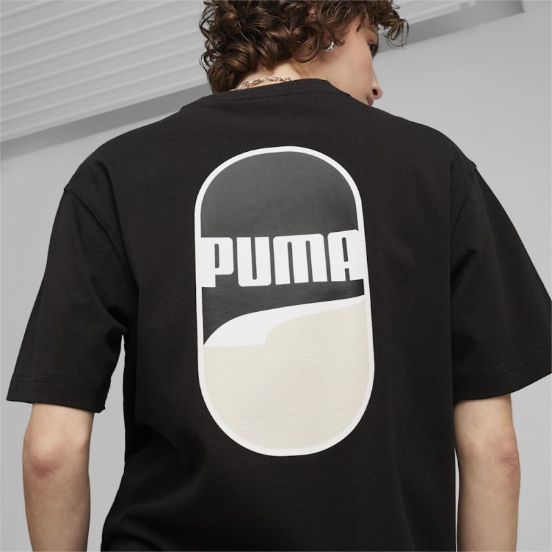 Puma | Men's DOWNTOWN 180 Logo Tee - Black