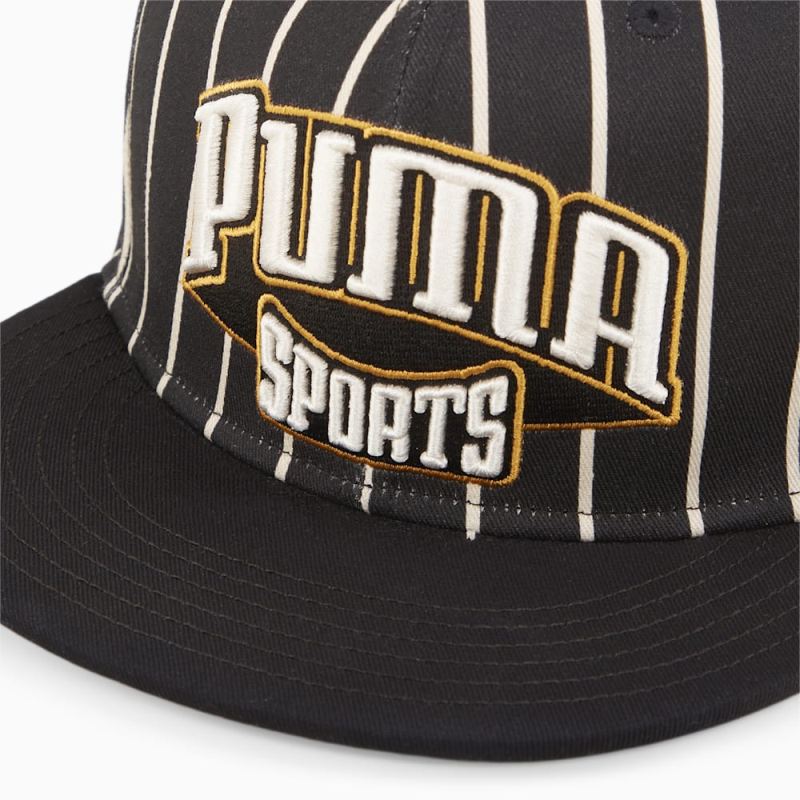 Puma | Men's Hometown Heroes Flat Brim Cap - Black-Archive Green