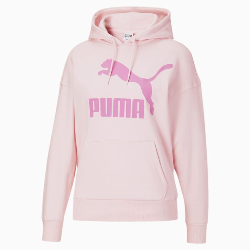 Puma | Women's Classics Logo Hoodie - Chalk Pink