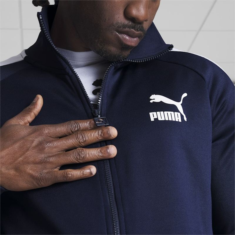 Puma | Men's Iconic T7 Track Jacket - Peacoat