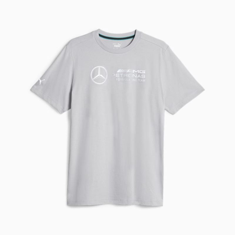 Puma | Men's Mercedes AMG-Petronas F1 Motorsport Tee - Mercedes Team Silver