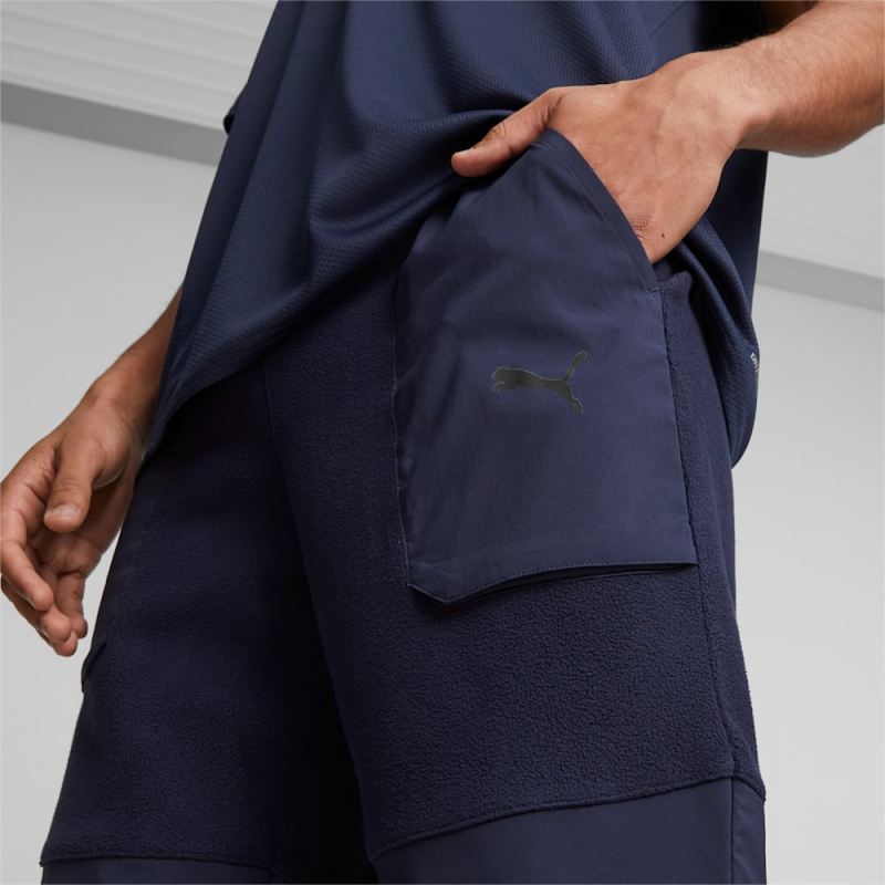 Puma | Men's Fit Hybrid Sweatpants - Navy