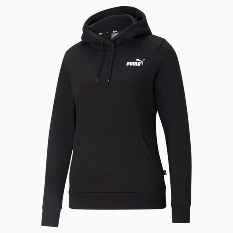 Puma | Women's Essentials Small Logo Hoodie - Black