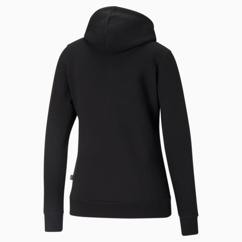 Puma | Women's Essentials Small Logo Hoodie - Black