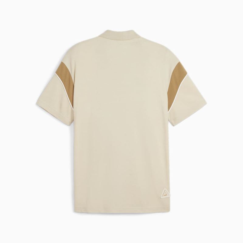 Puma | Men's Manchester City FtblArchive Polo - Granola-Frosted Ivory