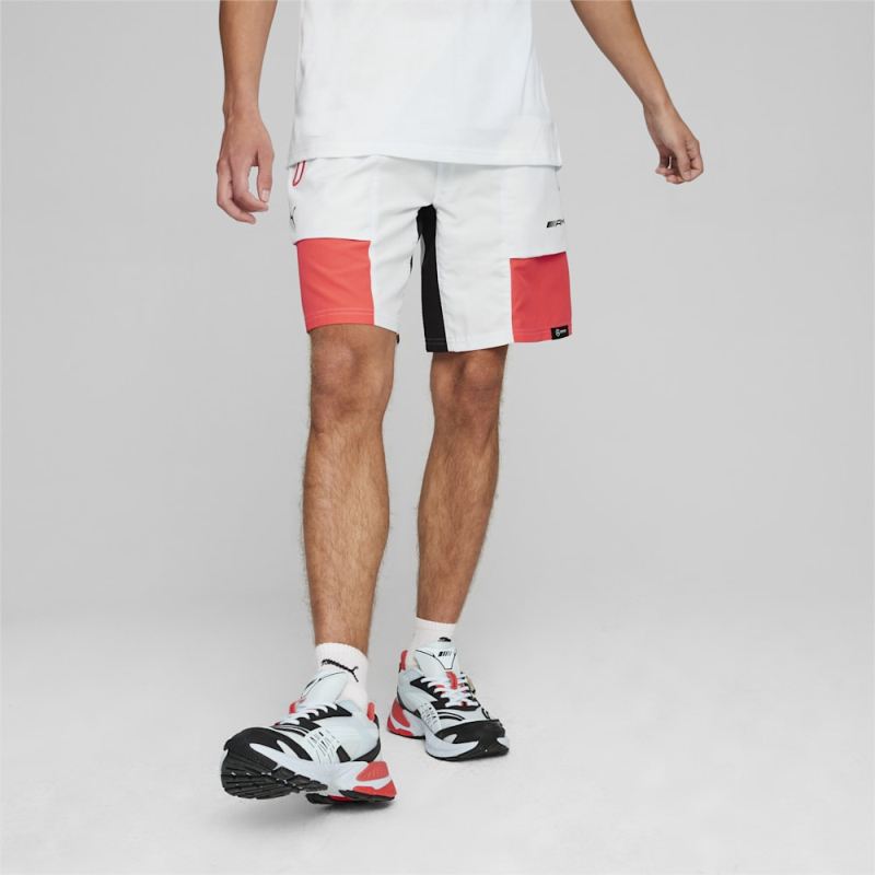 Puma | Men's Mercedes-AMG Motorsport Statement Woven Shorts - Dewdrop