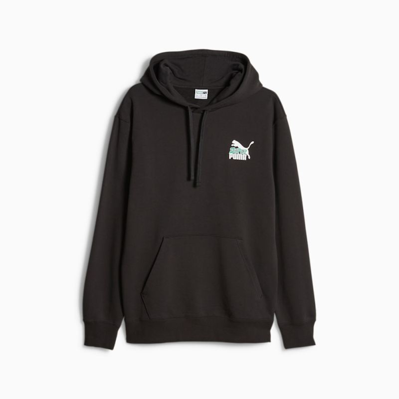 Puma | Men's Classics Super Puma | Men's Hoodie - Black