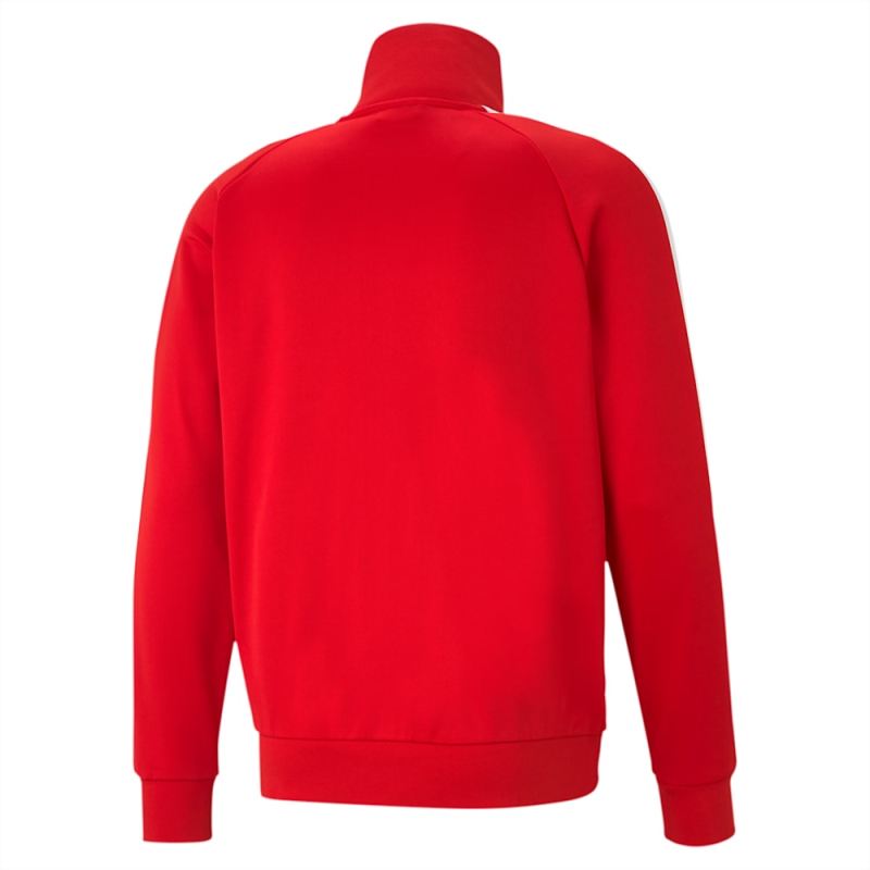 Puma | Men's Iconic T7 Track Jacket - High Risk Red