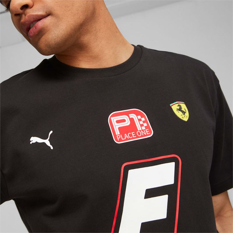 Puma | Men's Scuderia Ferrari Race Garage Crews Tee - Black