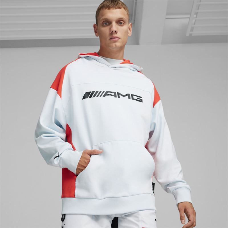 Puma | Men's Mercedes-AMG Motorsport Statement Hoodie - Dewdrop