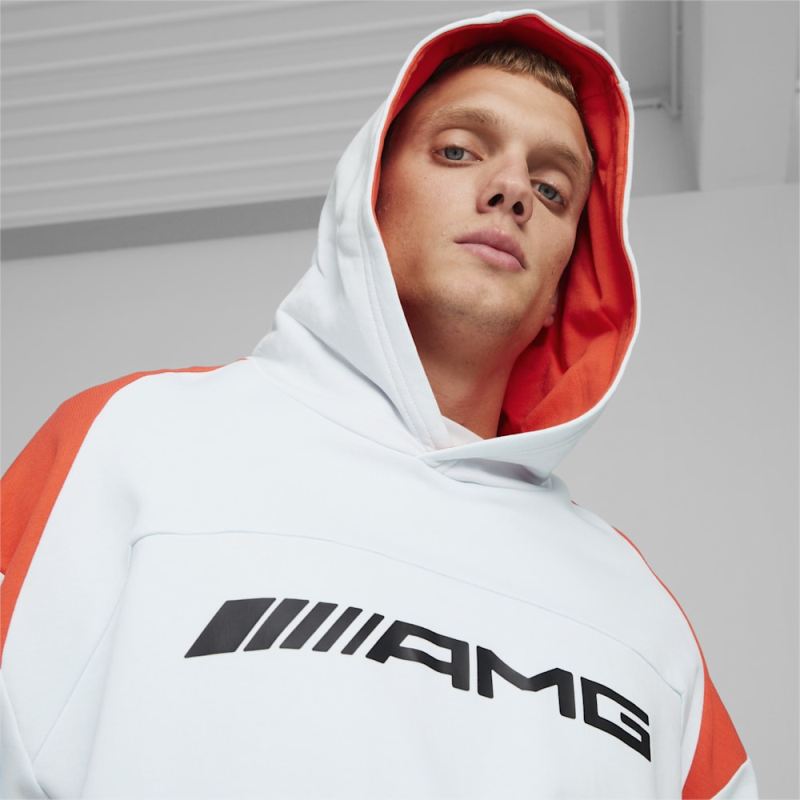 Puma | Men's Mercedes-AMG Motorsport Statement Hoodie - Dewdrop