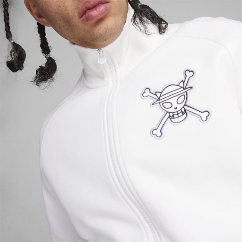 Puma | Men's x ONE PIECE T7 Jacket - White