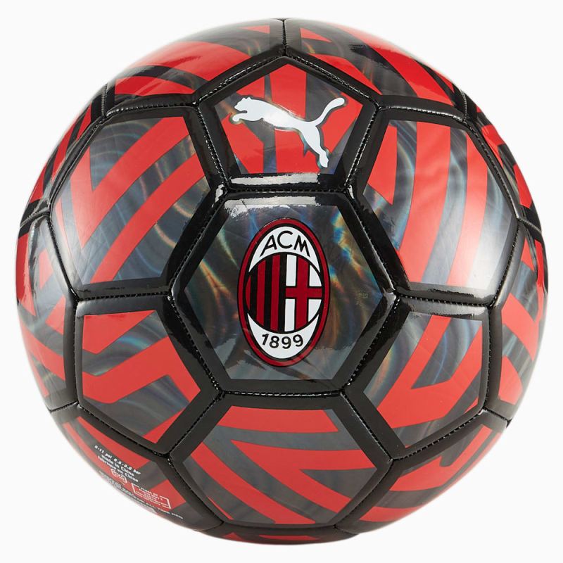 Puma | Women's AC Milan Fan Soccer Ball - Black-For All Time Red