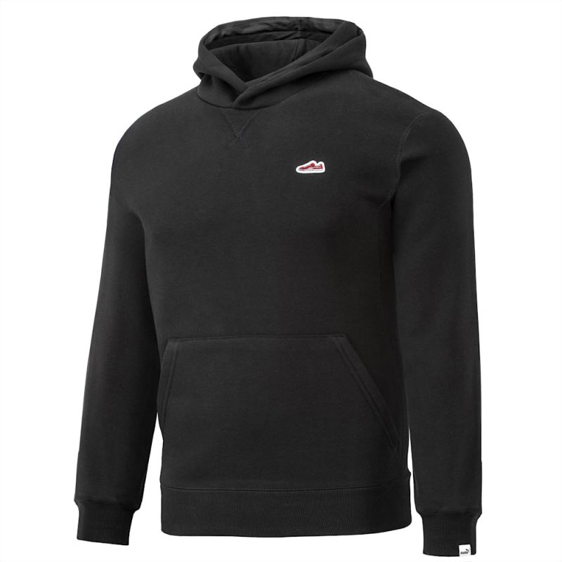 Puma | Men's Suede Hoodie - Cotton Black