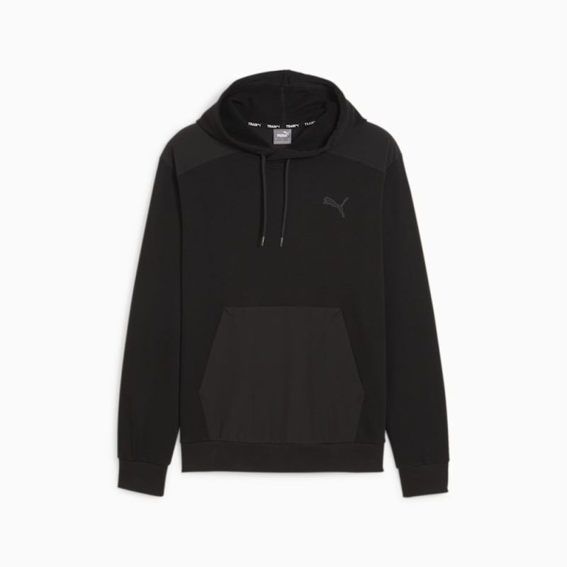 Puma | Men's M Concept Training Knit Hoodie - Black