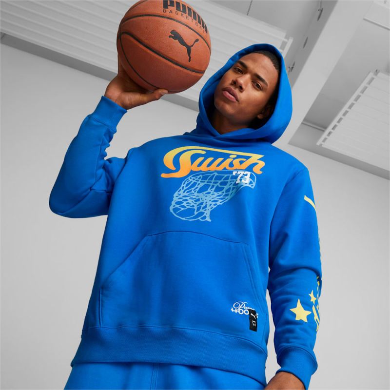 Puma | Men's Franchise Graphic Hoodie 2 - Racing Blue