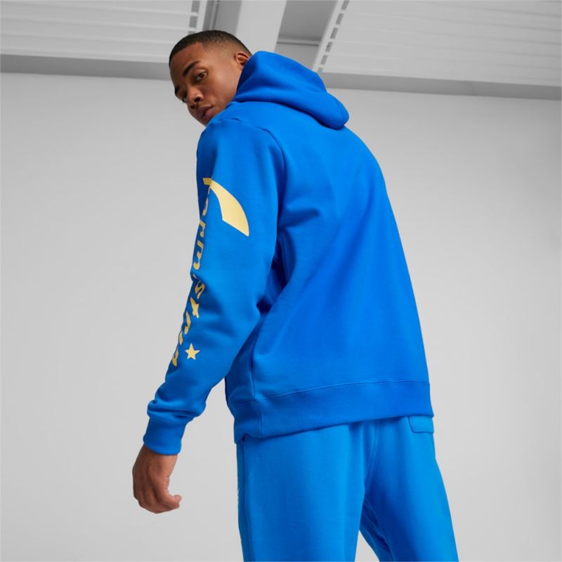 Puma | Men's Franchise Graphic Hoodie 2 - Racing Blue