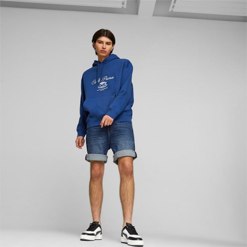 Puma | Men's CLASSICS CAFE Puma | Men's Hoodie - Clyde Royal